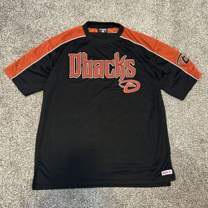 Stitches Arizona Diamondbacks Jersey Shirt Men’s XL (Est) Red Black
